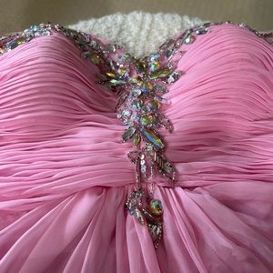 STUDIO 17 long pink prom dress - Size 12